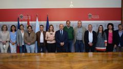 Acuerdo del presidente provincial con los sindicatos para la estabilidad del empleo en la Diputaci�n de Lugo