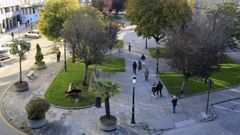 La zona peatonal de la Praza do Ferrol se ampliar�