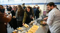 La Filloa de Lestedo se herman� con el Cocido de Lal�n