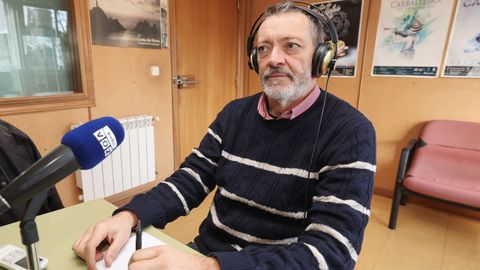 El alcalde de Zas, Manuel Mu��o, en Radio Voz