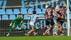 El Pontevedra se llev� los tres puntos frente al Celta Fortuna en Bala�dos en la primera vuelta.