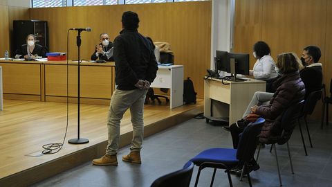 Uno de los testigos que acudi� a declarar este jueves