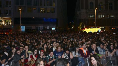 En el acto se congreg una gran cantidad de pblico