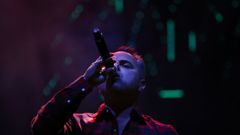 Juan Magan durante una actuaci�n en A Coru�a en el 2017