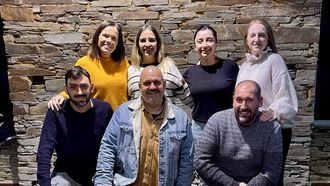 La nueva comisin de la agrupacin de San Miguel de Reinante