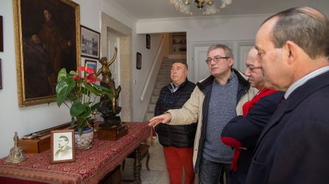 Visita previa � Casa de Eduardo Pondal