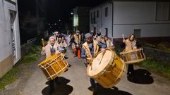 Salida de los foliones en Laza