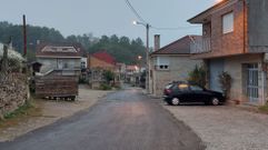 Tramo de la pista entre God�s y Longoseiros