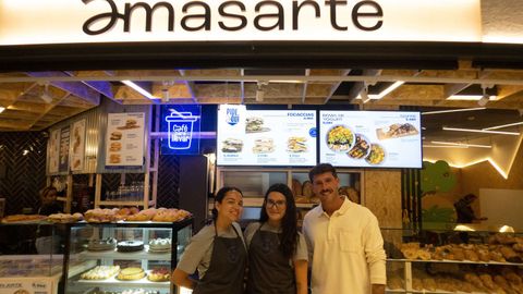 Amasarte ha abierto un nuevo local en el Centro Comercial Cuatro Caminos de A Coru�a