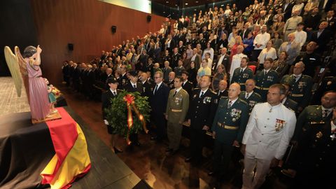 Fiesta de la Polic�a Nacional en Lugo, p�blico