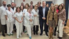El conselleiro de Sanidade visit el hospital para supervisar las obras ejecutadas