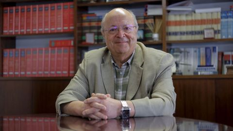 El abogado y candidato a decano, Fernando Barro. 