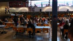 Aspecto do comedor do instituto de Kerava