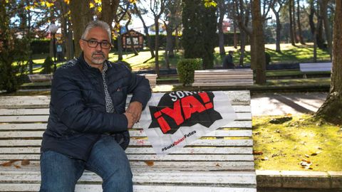Carlos Vallejo, uno de los portavoces de la plataforma Soria YA!, que aspira a presentarse a las elecciones generales.