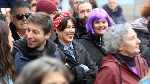 Manifestacin do 8M en Vilagarca.