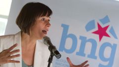 Ana Pont�n, hoy en Vigo