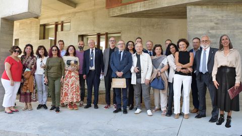 Imaxe deste ver�n do equipo actual que constit�e Galaxia.