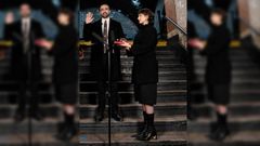 Rama Duwaji, esposa de Zohran Mamdani, nuevo alcalde de Nueva York, con unas botas gallegas