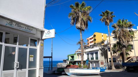 Ncleo turstico del Puerto de Naos, en La Palma, tres aos despus de la erupcin