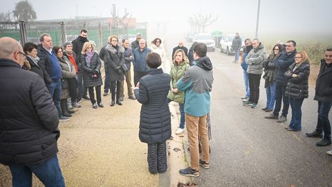 Pilar Alegr�a en un acto de ayer