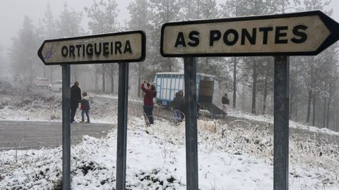 La gente se desvi� por alguna de las pistas que dan a la AC-101