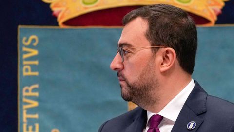 El presidente del Principado de Asturias, Adri�n Barb�n