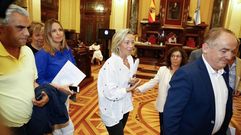 Los ediles del PP abandonan el pleno municipal en se�al de protesta