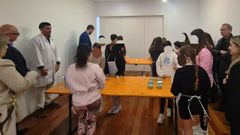 Actividades con alumnos de quinto curso de colegios focenses