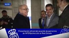 Carlos Casanueva a su llegada al Tartiere