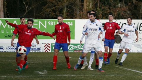 Partido entre Boiro y Choco - Tercera División