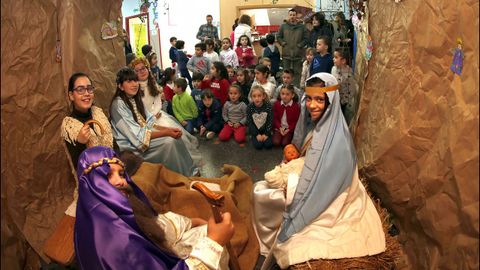 Festival de navidad en los  colegios del Barbanza, Muros y Noia