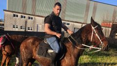 Marcos Gonz�lez, que falleci� este s�bado en un accidente en Ponte Caldelas.