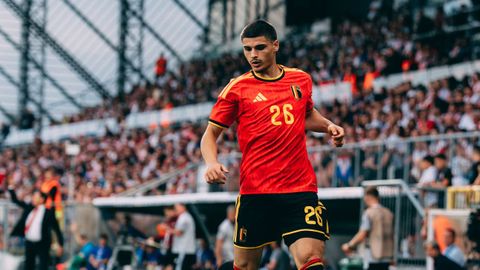 Mat�as Fern�ndez-Pardo durante un partido frente a Croacia.