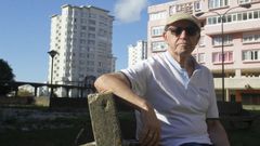 Pepe Gra�a, hist�rico l�der vecinal de Caranza, en una foto de archivo.