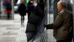 Alerta amarilla en Vigo por el temporal