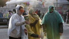 <span lang= gl >Domingo fareleiro</span> en Xinzo de Limia