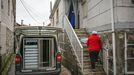 Reparto del servicio de comida a domicilio en el concello de Muos