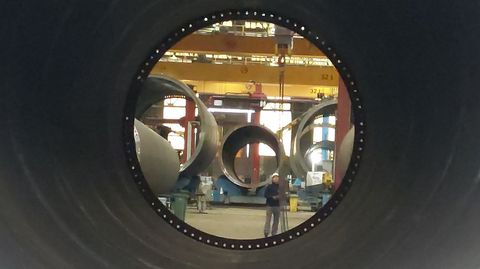Instalaciones de Windar Renovables en Avilés