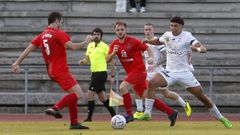 Imagen del derbi entre el Noia y el Uni�n.