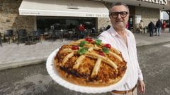 Carlos Folgueira, O Rei das Tartas, invita a asistir ma�ana a la fiesta de reinauguracion