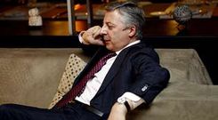 El exministro de Fomento, Jos� Blanco, cuando a�n ostentaba responsabilidades en el Gobierno de Zapatero.