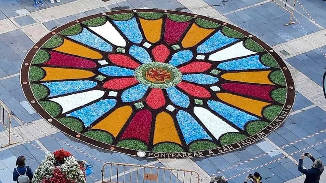 Galicia rendirá homenaje a la Virgen del Pilar con una alfombra de ocho metros