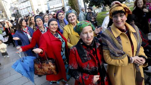 Foto de archivo de la Comparsa Maruxa e Coralias
