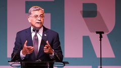 El candidato dem�crata a la gobernaci�n de California Xavier Becerra