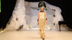 Uno de los dise�os de la colecci�n que el a�o pasado gan� en el concurso de j�venes promesas