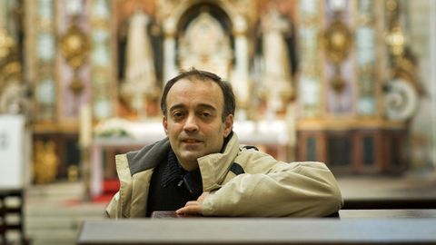 Javier Martnez Prieto, prroco de Ortigueira.