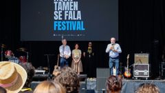 Momento do festival Aqu� tam�n se fala impulsado polo IES Rafael Dieste de A Coru�a 