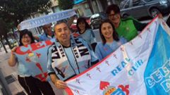 Integrantes de la Pe�a Celtista de O Barco.