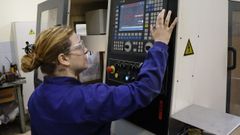 Alumna de FP en el IES Rosalía Mera, en A Coruña
