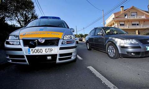 El radar estuvo instalado a ltima hora de la tarde de ayer en la avenida de Razo.